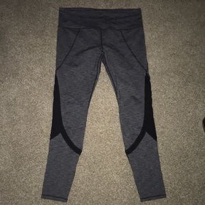 Grey & Black Athleta Leggings